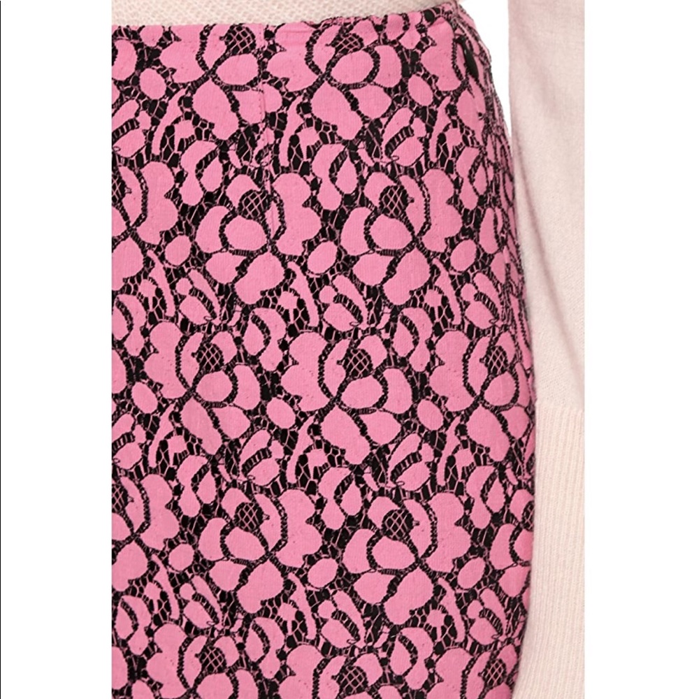 10 Crosby Derek Lam Floral lace midi skirt